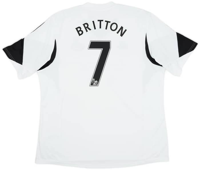 2013-14 Swansea Home Shirt Britton #7 - 7/10 - (XXL)