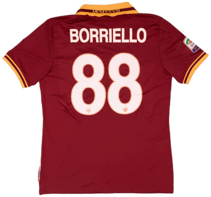 2013-14 Roma Home Shirt Boriello #88 - 8/10 - (M)