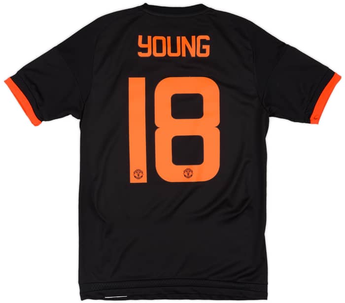 2015-16 Manchester United Third Shirt Young #18 - 8/10 - (S)