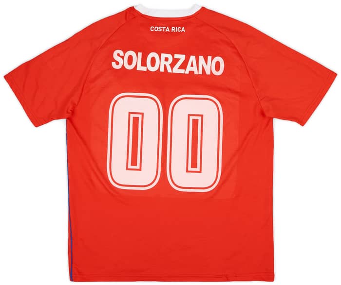 2018-19 Costa Rica Home Shirt Solorzano #00 - 6/10 - (M)