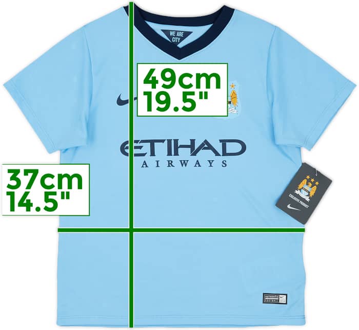 2014-15 Manchester City Home Full Kit (5-6 Years)