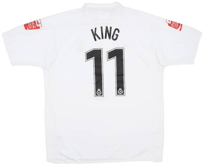 2004-05 Nottingham Forest Match Issue Away Shirt King #11