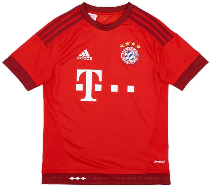 2015-16 Bayern Munich Home Shirt - 7/10 - (L.Boys)