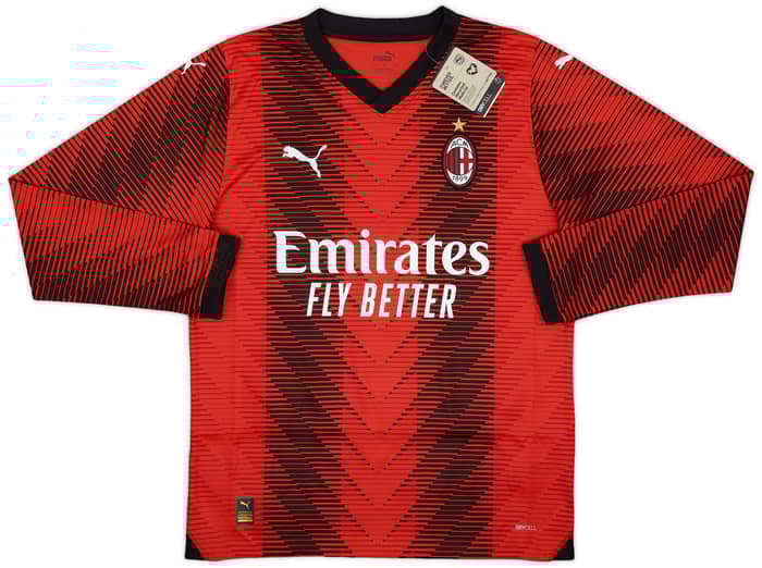 2023-24 AC Milan Home L/S Shirt Giroud #9 (M)