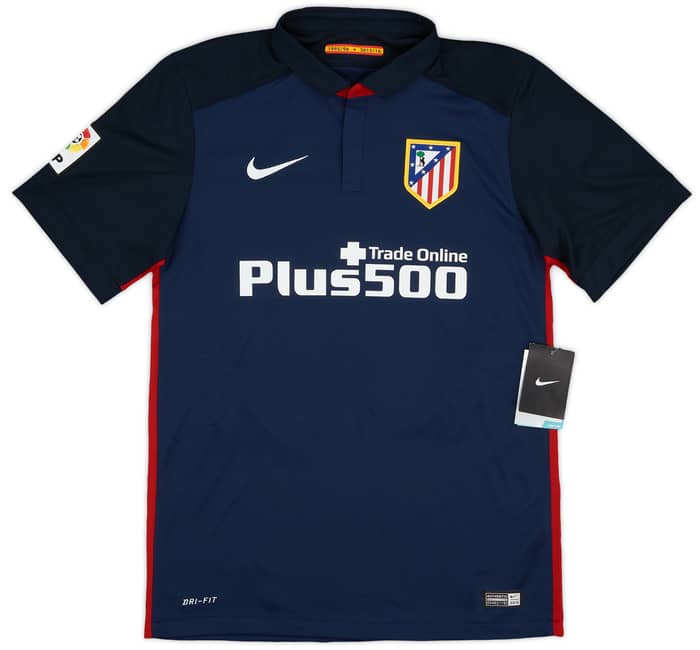 2015-16 Atletico Madrid Away Shirt J.M.Gimenez #24 (S)