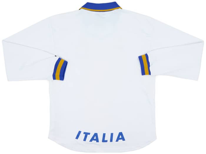 1996-97 Italy Away L/S Shirt - 6/10 - (XL.Boys)