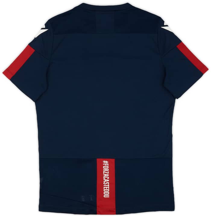 2020-21 Cagliari Macron Training Shirt - 9/10 - (L)