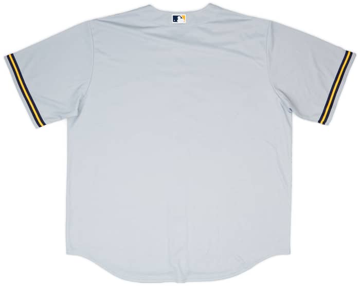 2020-24 Milwaukee Brewers Nike Alternate Jersey - 9/10 - (XL)