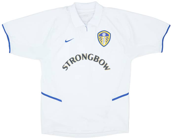 2002-03 Leeds United Home Shirt Fowler #27 - 8/10 - (M)