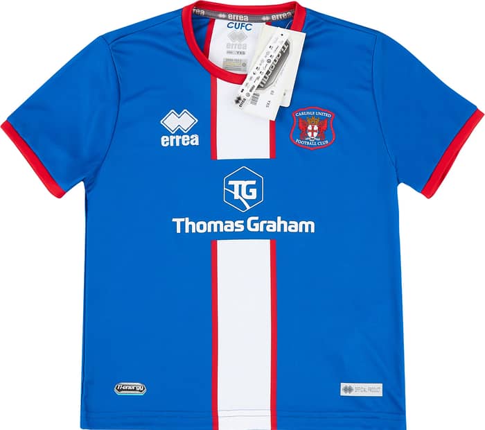 2021-22 Carlisle United Home Shirt (XS.Kids)