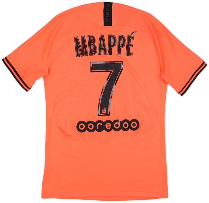 2019-20 Paris Saint-Germain Authentic Away Shirt Mbappe #7 - 7/10 - (S)