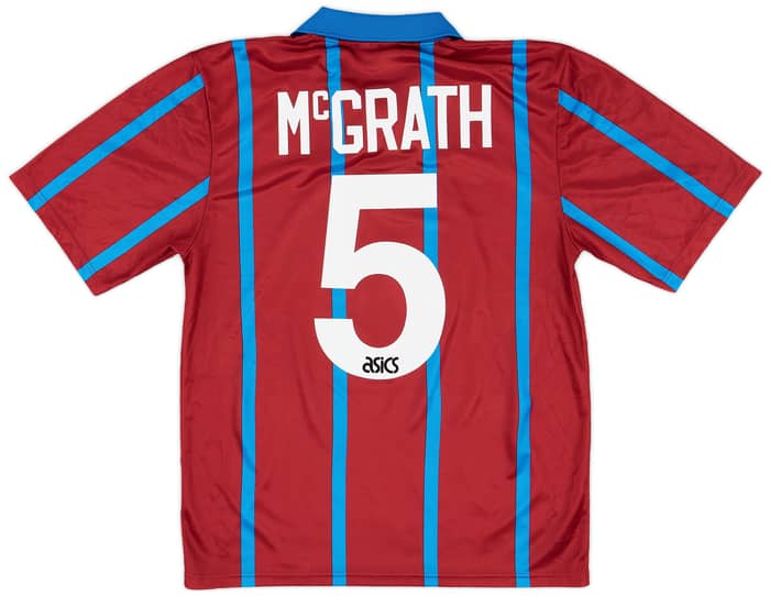 1993-95 Aston Villa Home Shirt McGrath #5 - 8/10 - (M)