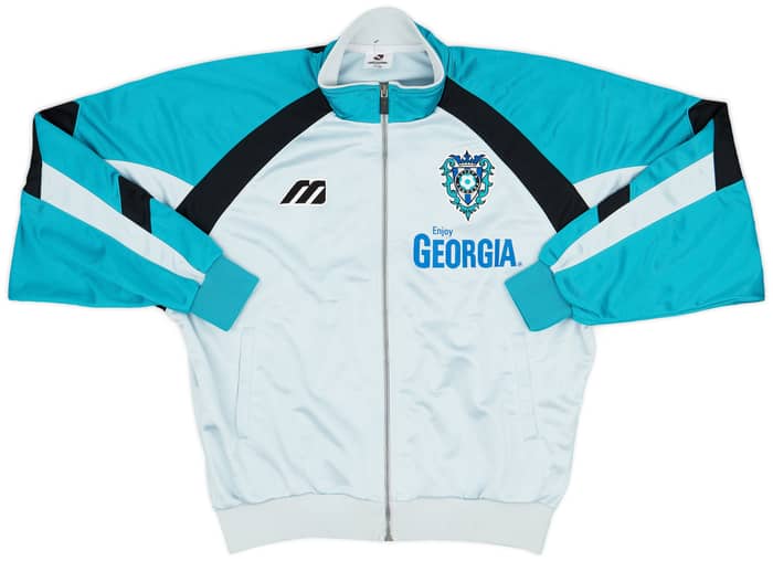1996-98 Avispa Fukuoka Mizuno Player Issue Signed Track Jacket - 6/10 - (XL)