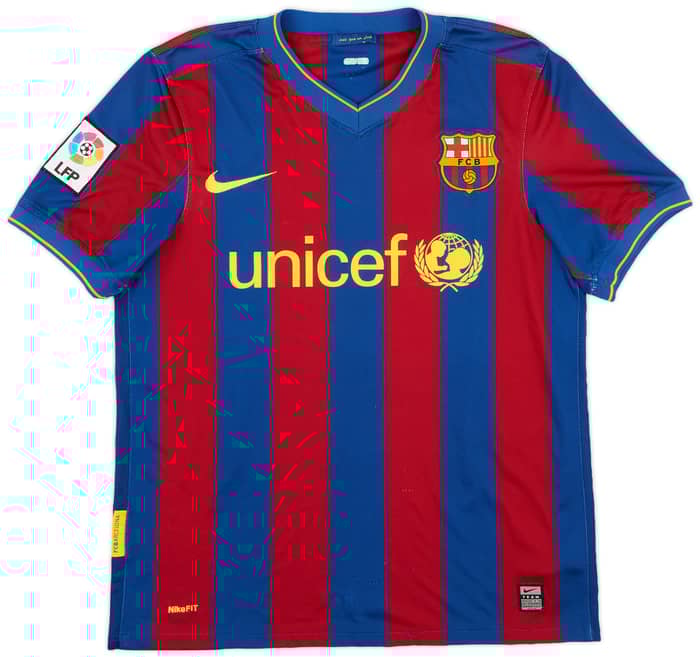 2009-10 Barcelona Home Shirt Messi #10 - 7/10 - (S)