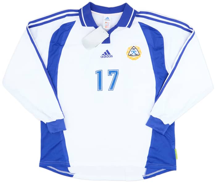 2000-02 Finland Player Issue Home L/S Shirt #17 (XL)