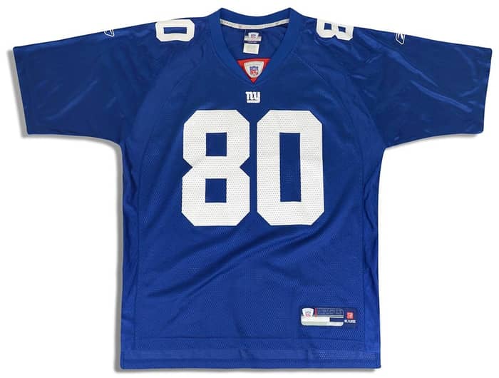 2007 New York Giants Shockey #80 Reebok On Field Jersey (Home) L