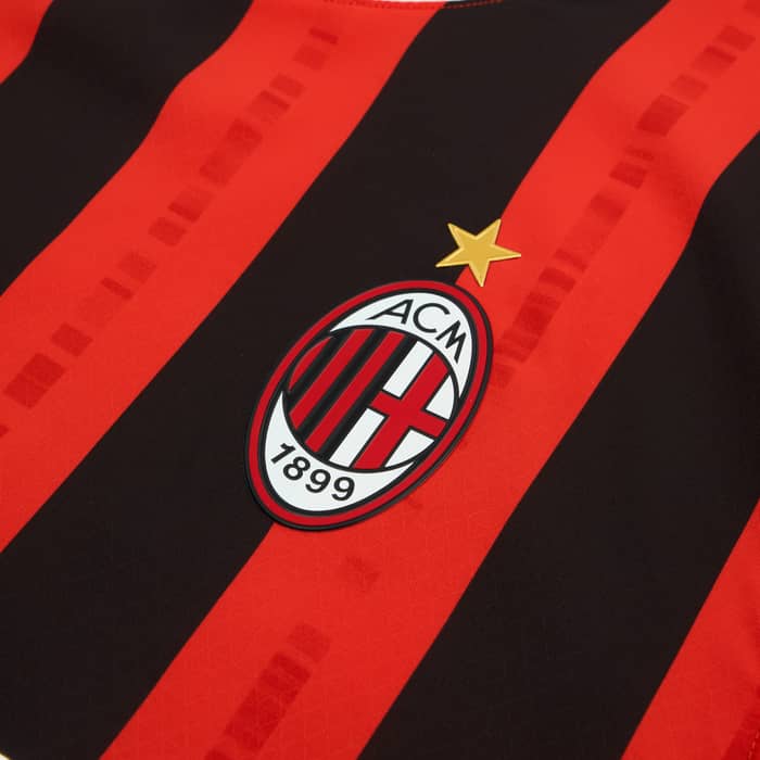 2024-25 AC Milan Authentic Home Shirt