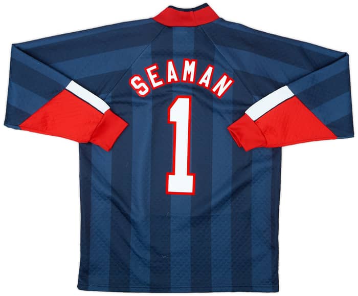 1998-99 England GK Shirt Seaman #1 - 9/10 - (M)