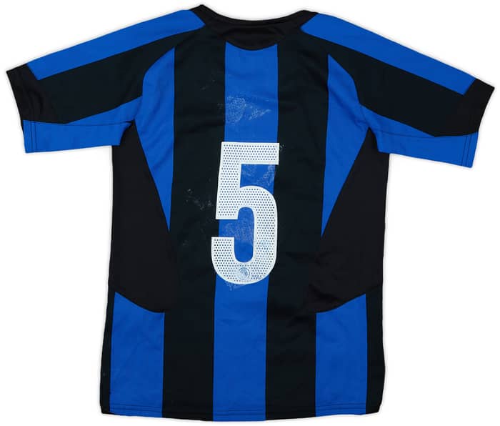 2005-06 Inter Milan Home Shirt #5 - 5/10 - (S.Boys)
