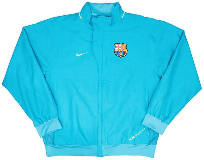 2007-08 Barcelona Nike Track Jacket - 9/10 - (L)