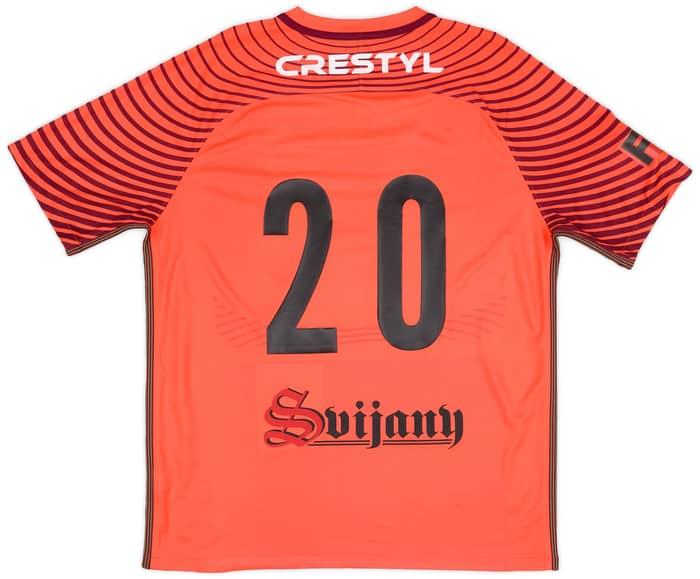 2017-18 FK Jablonec Player Issue GK Shirt # - 7/10 - (L)
