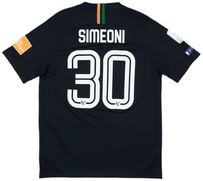 2019-20 Venezia Match Issue Home Shirt Simeoni #30 (L)