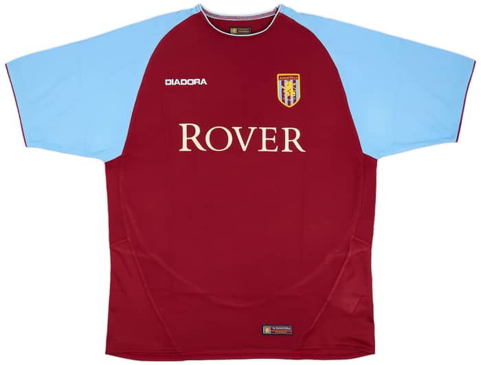 2003-04 Aston Villa Home Shirt Hadji #20 - 9/10 - (L)