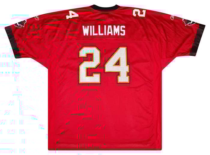 2005-06 Tampa Bay Buccaneers Williams #24 Reebok On Field Jersey (Home) XXL