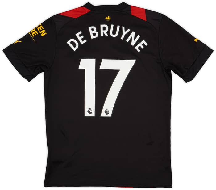 2021-22 Manchester City Authentic Third Shirt De Bruyne #17
