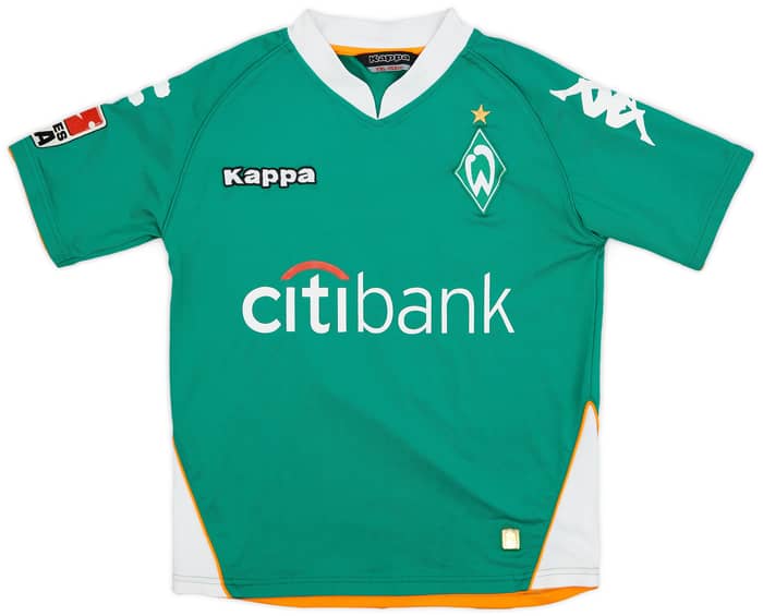 2007-08 Werder Bremen Home Shirt C. Alberto #19 - 6/10 - (XL.Boys)