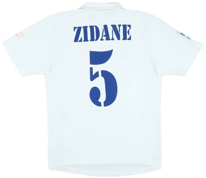 2001 Real Madrid Home Shirt Zidane #5 - 5/10 - (S)