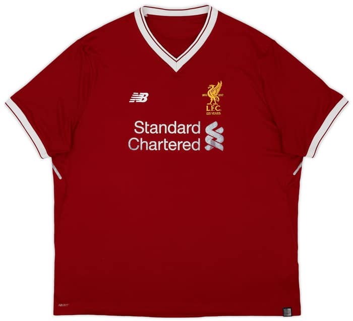 2017-18 Liverpool 125 Years Home Shirt M.Salah #11 - 5/10 - (XXL)