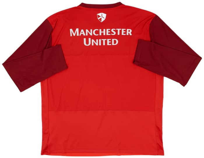 2011-12 Manchester United Nike Training L/S Shirt - 8/10 - (XXL)