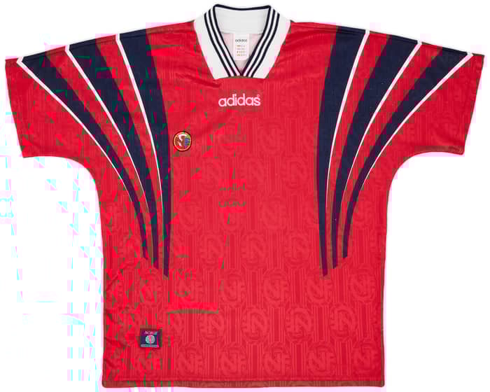 1996-97 Norway Home Shirt - 8/10 - (L)