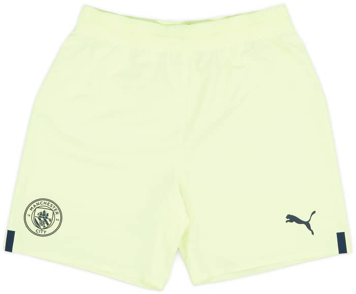 2022-23 Manchester City Player Issue Third Shorts