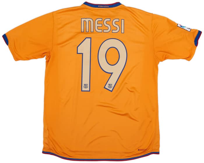 2006-08 Barcelona Away Shirt Messi #19 - 6/10 - (L)
