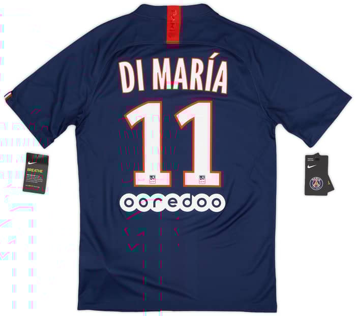 2019-20 Paris Saint-Germain Home Shirt DiMaria #11 (S)
