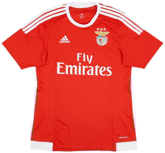 2015-16 Benfica Home Shirt - 8/10 - (XS)