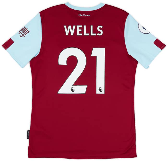 2019-20 Burnley Home Shirt Wells #21 - 9/10 - (M)