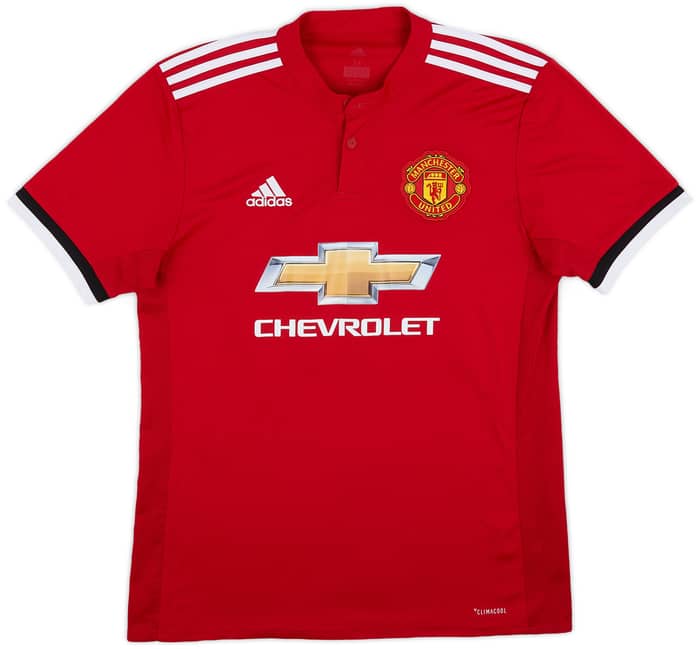 2017-18 Manchester United Home Shirt Shaw #23 - 10/10 - (M)