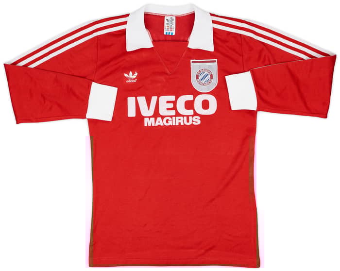 1980-82 Bayern Munich Home L/S Shirt #11 - 9/10 - (M)