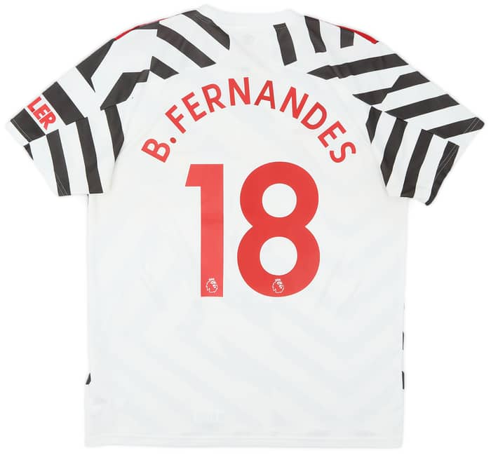 2020-21 Manchester United Third Shirt B.Fernandes #18 - 5/10 - (L)