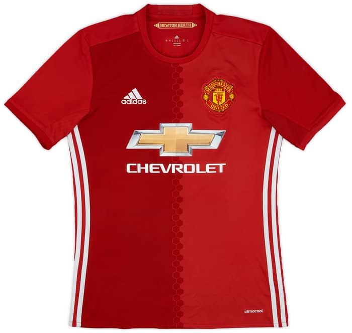 2016-17 Manchester United Home Shirt Pogba #6 - 6/10 - (S)