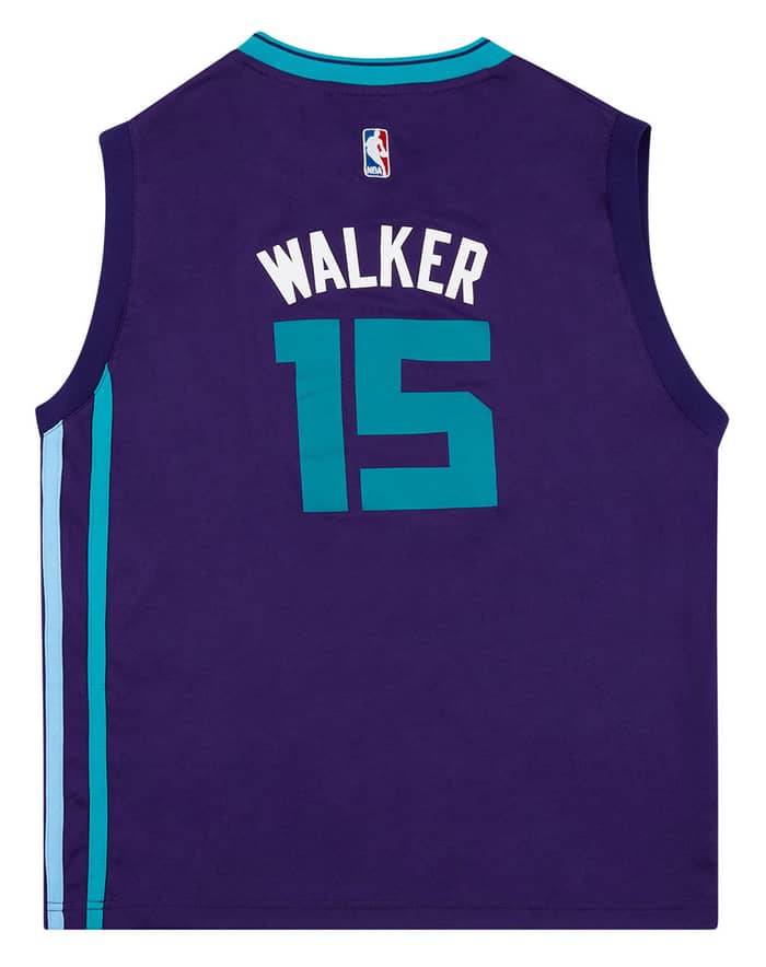 2014-17 Charlotte Hornets Walker #15 adidas Jersey (Away) Y