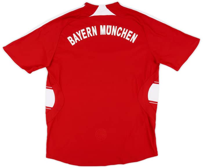2007-08 Bayern Munich Signed Home Shirt - 8/10 - (M)