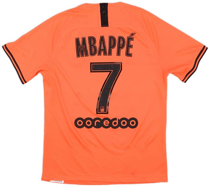 2019-20 Paris Saint-Germain Away Shirt Mbappe #7 - 6/10 - (M)