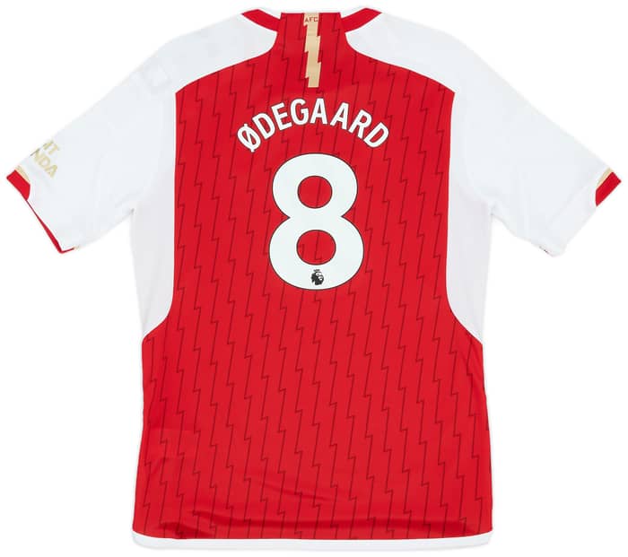 2023-24 Arsenal Home Shirt Odegaard #8 (KIDS)