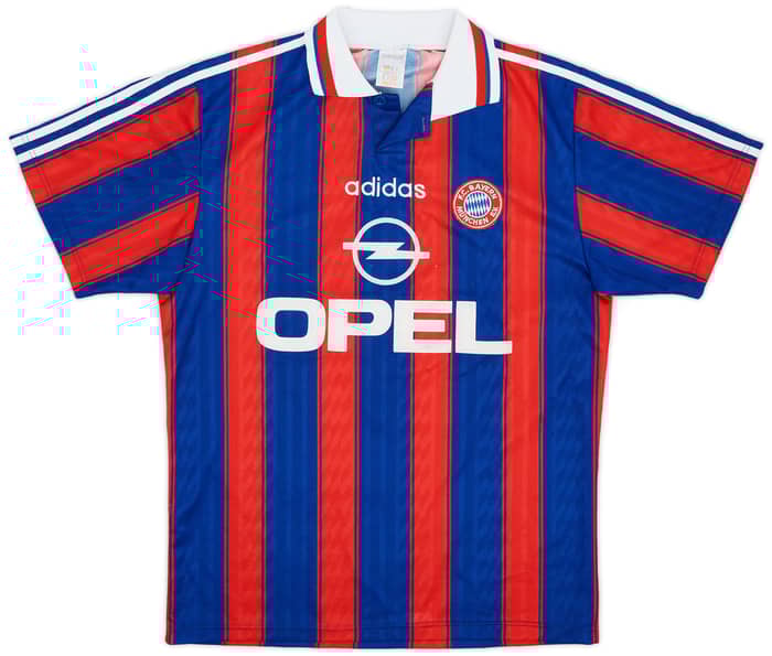 1995-97 Bayern Munich Home Shirt Scholl #7 - 8/10 - (S)