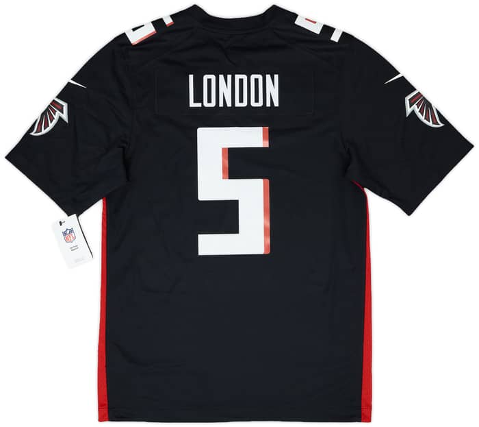 2022-24 Atlanta Falcons London #5 Nike Game Home Jersey (S)
