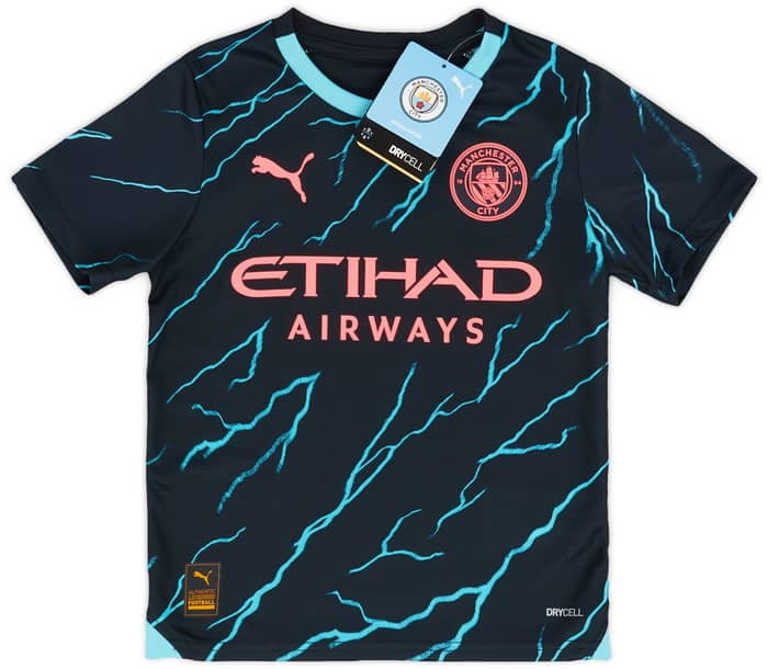 2023-24 Manchester City Third Full Kit (Little Kids)